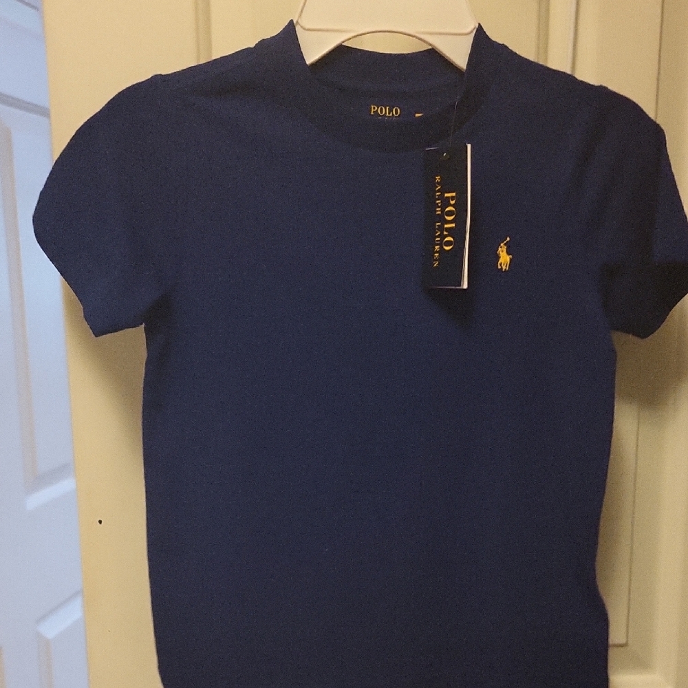 Polo by Ralph Lauren Blue Polo Shirt with Signature Logo